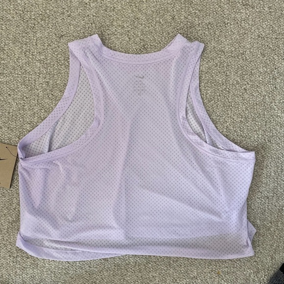 Nike One Dri-Fit Purple Mesh Classic Breathable Athletic Tank Top Sz XL NWT - Picture 5 of 5